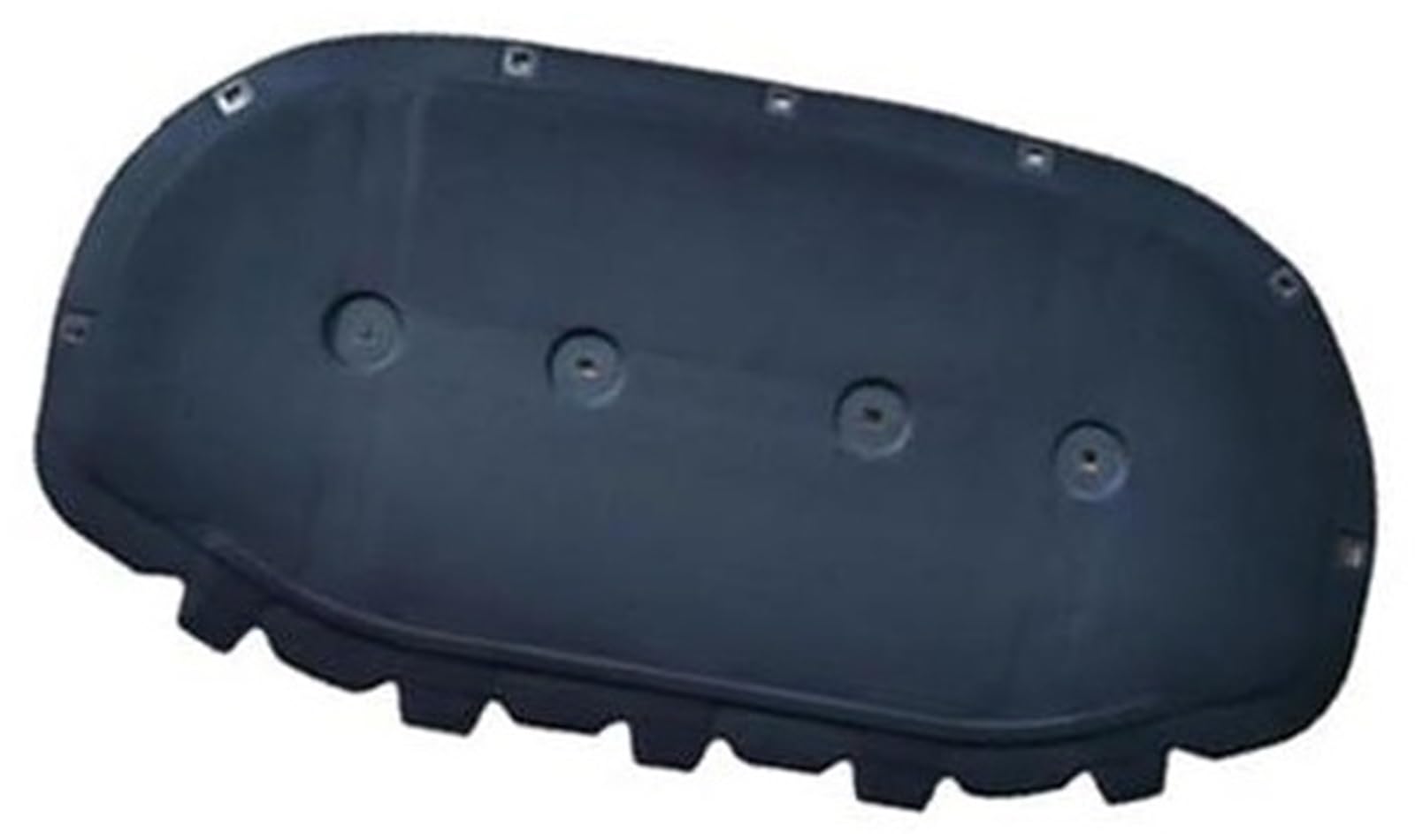 Wivplex for VW, for Jetta, MK5 MK6 MK7 2006-2022 Motorhaube Motor Wärmedämmung Baumwolle Schalldichte Abdeckmatte Motor-Isoliermatte(Black Mk7) von Wivplex