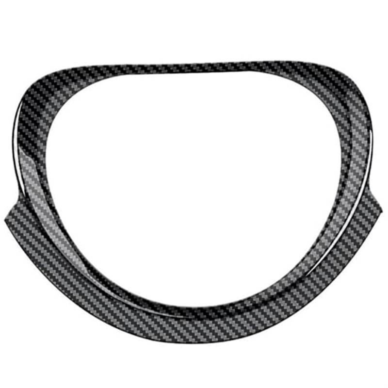 Wivplex for Vezel, HR-V HRV 2021 2022 Innenausstattung Auto Carbon Fiber Lenkradring Verkleidungsverkleidung Zierrahmen Auto-Lenkrad-Aufkleber von Wivplex