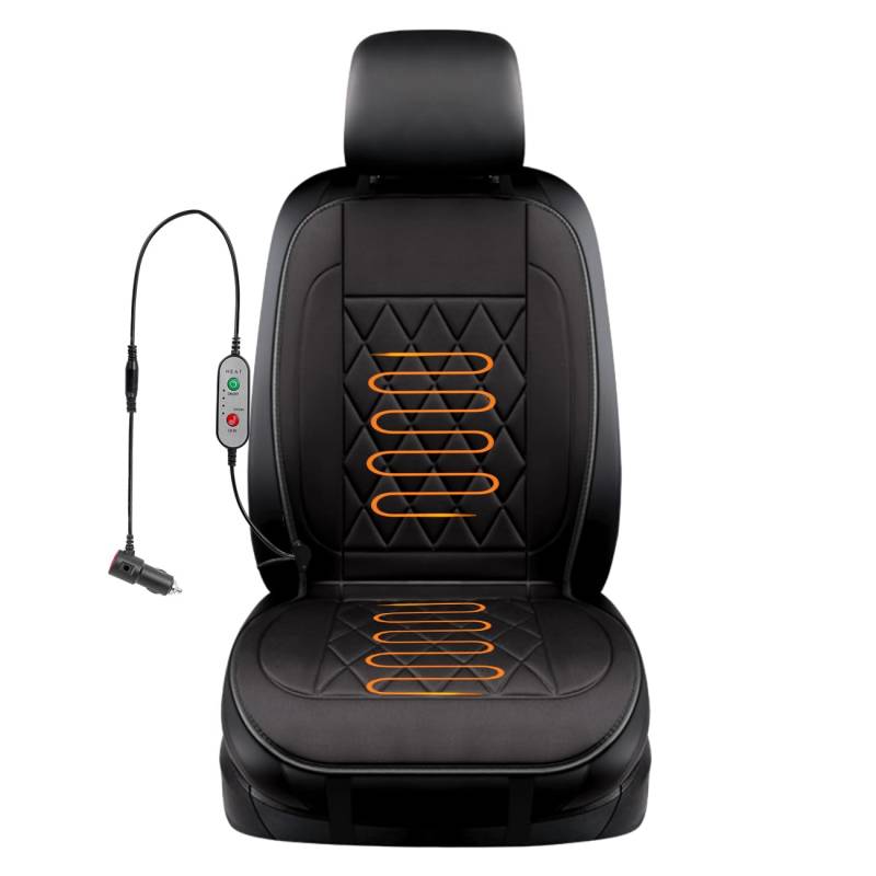 Sitzaufleger, Winter Auto Sitzkissen Fahrersitz Universelles Sitzbezug Passend für Fahrersitz 1 Stück von Wizvox