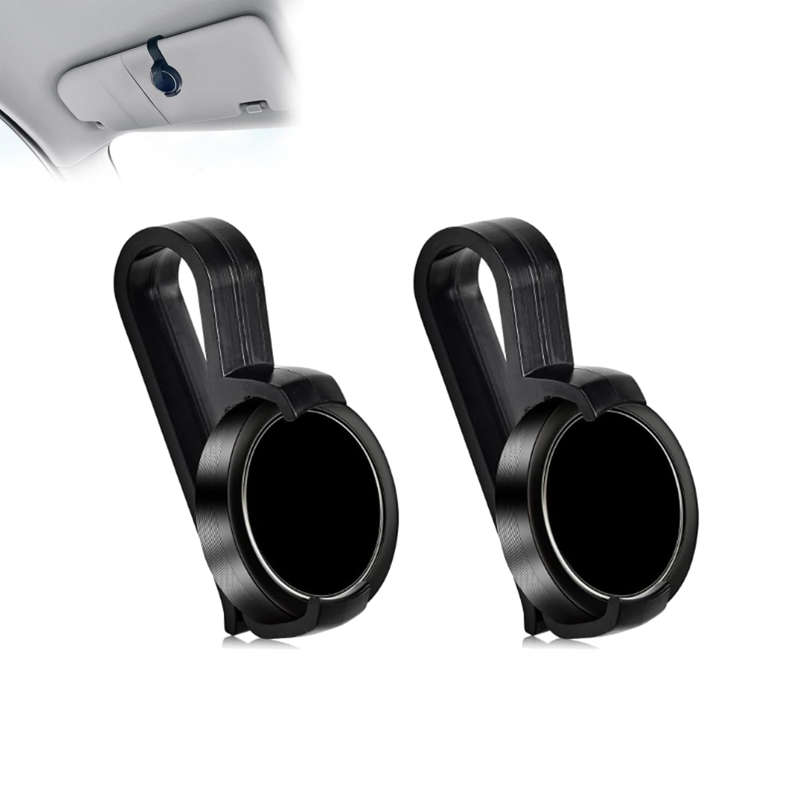 Wjelet 2 Stück Sonnenblenden Halterung, Sonnenblenden Halter Passend für Ooono Co-Driver No1, Generisch Auto Sonnenblenden Halter Mount/Clip, Blitzerwarner Clip Blende (Schwarz) Wjelet 2 Stück Sonnenblenden Halterung, Sonnenblenden Halter Passend für Ooono Co-Driver No1, Generisch Auto Sonnenblenden Halter Mount/Clip, Blitzerwarner Clip Blende (Schwarz) von Wjelet