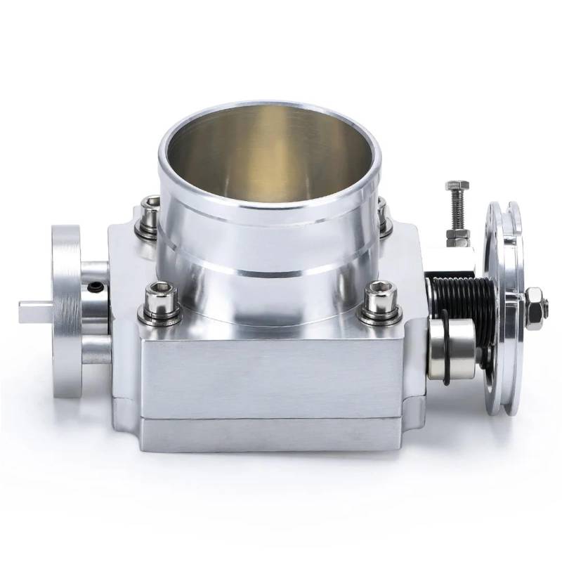 Drosselklappen DROSSELKLAPPENGEHÄUSE 70 MM DROSSELKLAPPENGEHÄUSE Performance ANSAUGKRÜMMER Billet Aluminium HIGH Flow JR6970(Silber) von Wjwftcmk