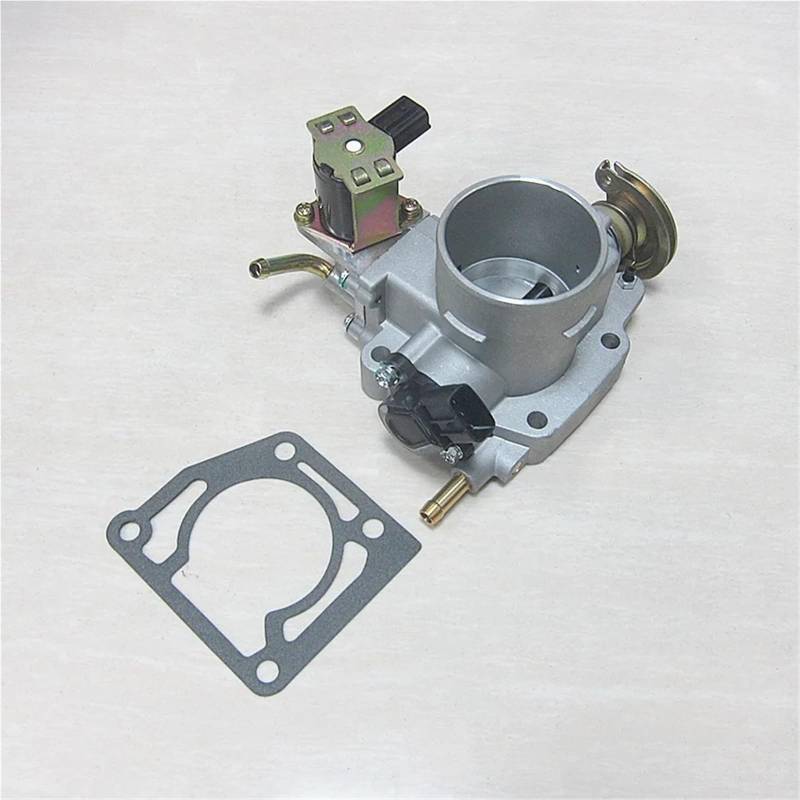 Drosselklappen Für Mazda 323 Protege 5 1,8 2,0 FP FS Premacy CP 626 Auto Motor Rebulid Drosselklappengehäuse Mit Leerlauf Geschwindigkeit Motor FSD7-13-650(Body with Gasket) von Wjwftcmk
