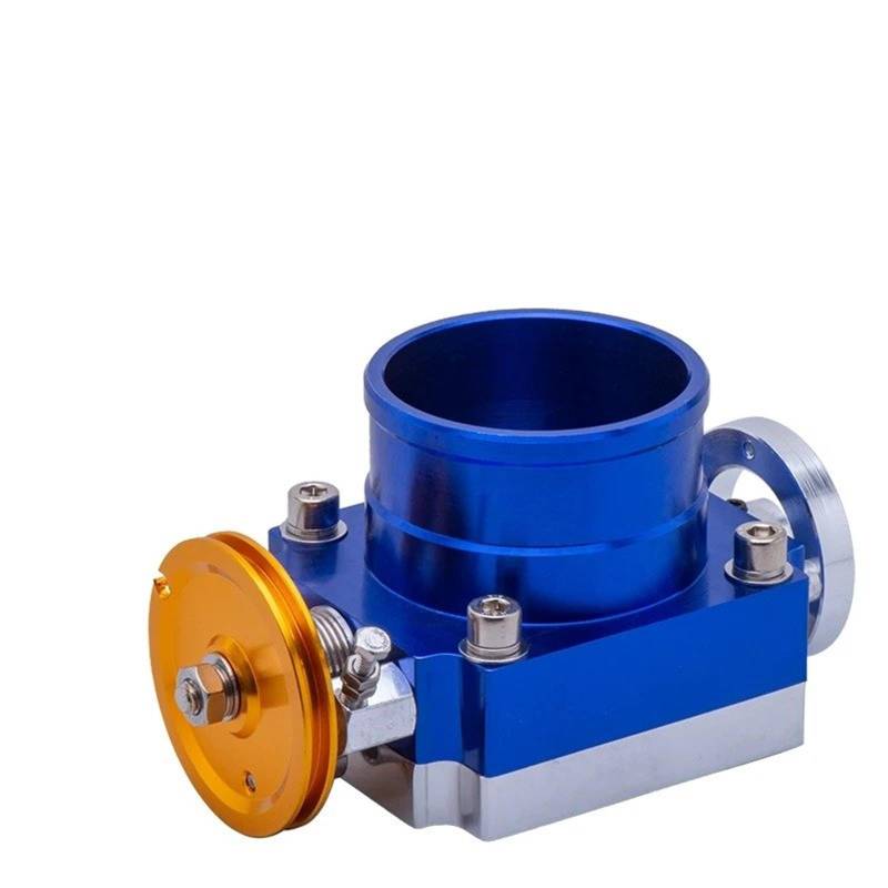 Drosselklappen UNIVERSAL-DROSSELKLAPPENGEHÄUSE 70 Mm 80 Mm 90 Mm DROSSELKLAPPENGEHÄUSE Leistung ANSAUGKRÜMMER Billet-Aluminium HIGH Flow(70mm) von Wjwftcmk