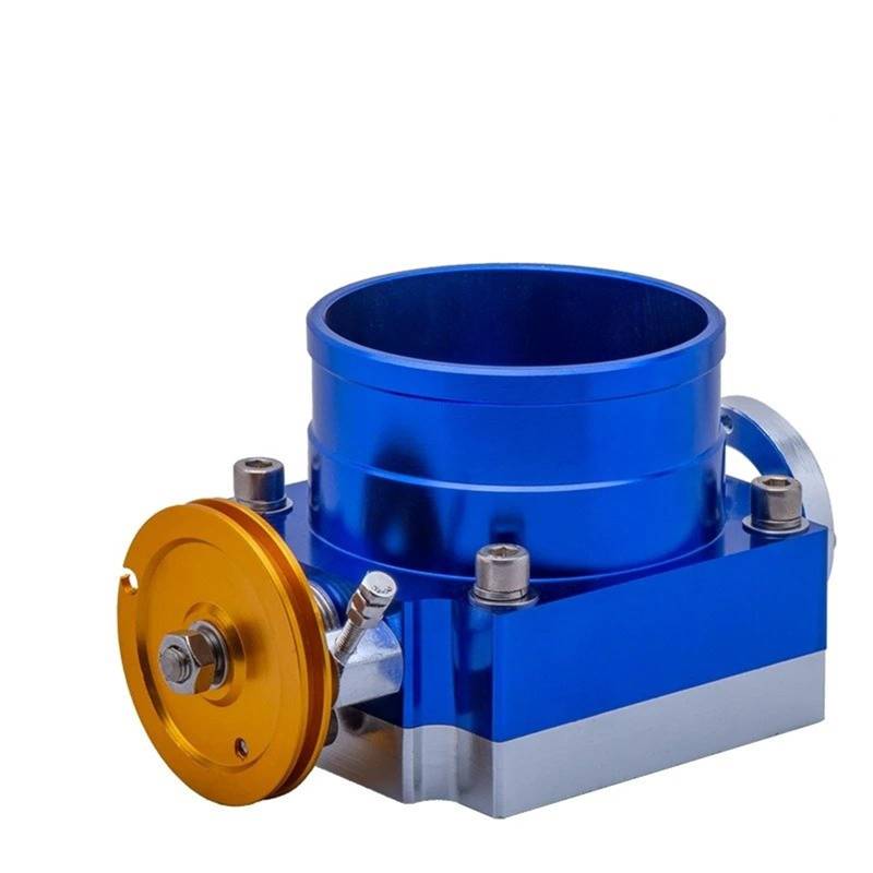 Drosselklappen UNIVERSAL-DROSSELKLAPPENGEHÄUSE 70 Mm 80 Mm 90 Mm DROSSELKLAPPENGEHÄUSE Leistung ANSAUGKRÜMMER Billet-Aluminium HIGH Flow(90mm) von Wjwftcmk