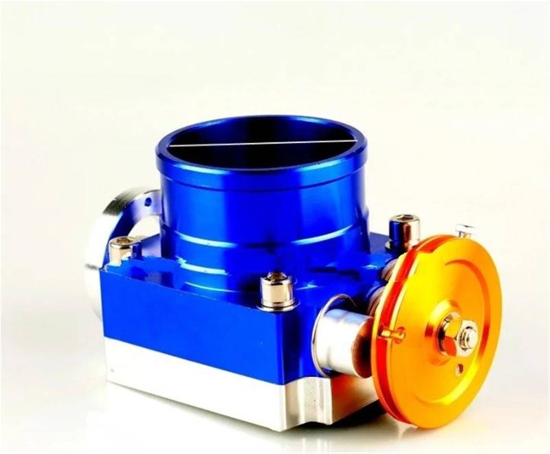 Drosselklappen UNIVERSAL-DROSSELKLAPPENGEHÄUSE 70 mm 80 mm 90 mm DROSSELKLAPPENGEHÄUSE Leistung ANSAUGKRÜMMER Billet-Aluminium HIGH Flow(90mm) von Wjwftcmk