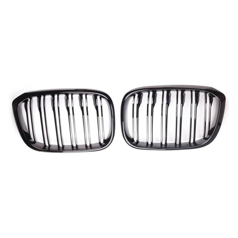 Front Kühlergrille Doppellamellen-Auto-Frontgrill-Gitter Nierengrill Renngitter Für 3 4 X3 G01 G08 X4 G02 2018 2019 2020 2021 von Wjwftcmk