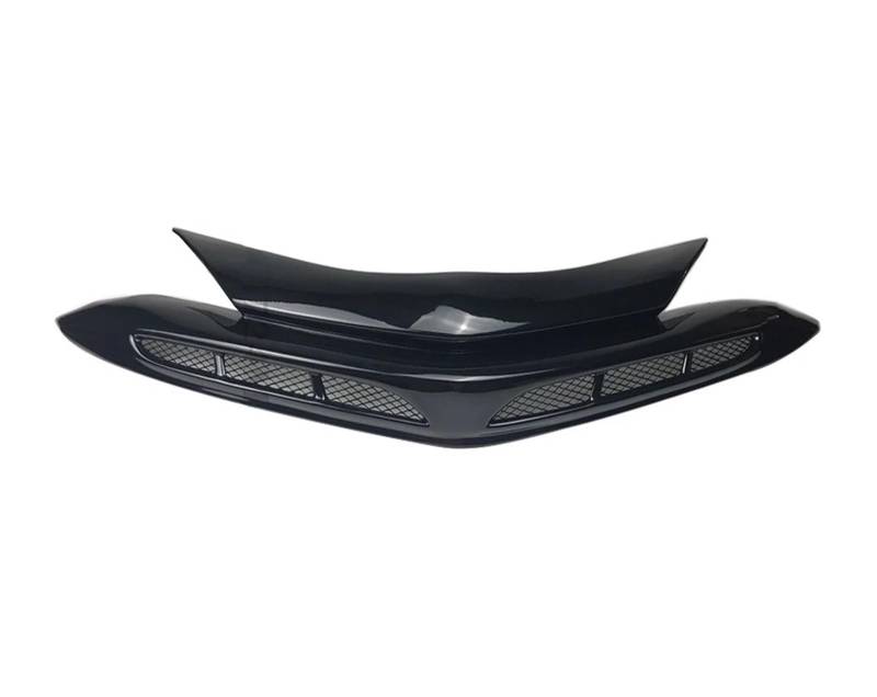 Front Kühlergrille Fronteinlass-Stoßstangengrill Renngrill Hauben-Mesh-Styling-Bodykit Für Toyota Für CHR Für C-HR 2016 2017 2018 2019 2020 2021 2022(16-19 Black) von Wjwftcmk