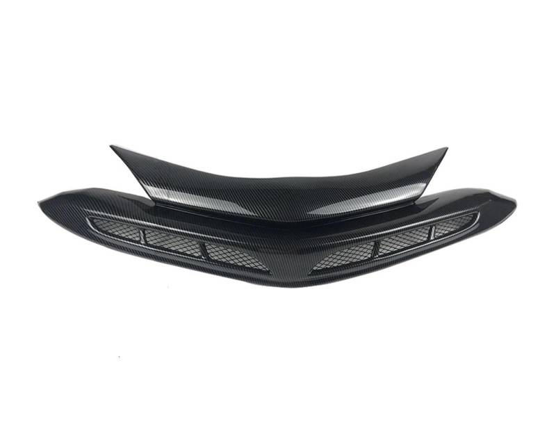 Front Kühlergrille Fronteinlass-Stoßstangengrill Renngrill Hauben-Mesh-Styling-Bodykit Für Toyota Für CHR Für C-HR 2016 2017 2018 2019 2020 2021 2022(16-19 Carbon Black) von Wjwftcmk