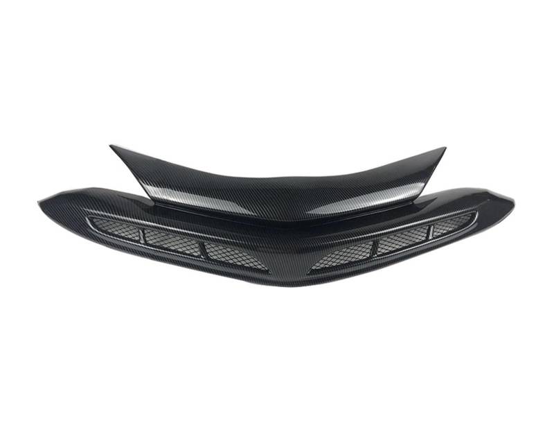 Front Kühlergrille Fronteinlass-Stoßstangengrill Renngrill Hauben-Mesh-Styling-Bodykit Für Toyota Für CHR Für C-HR 2016 2017 2018 2019 2020 2021 2022(20-22 Carbon Black) von Wjwftcmk