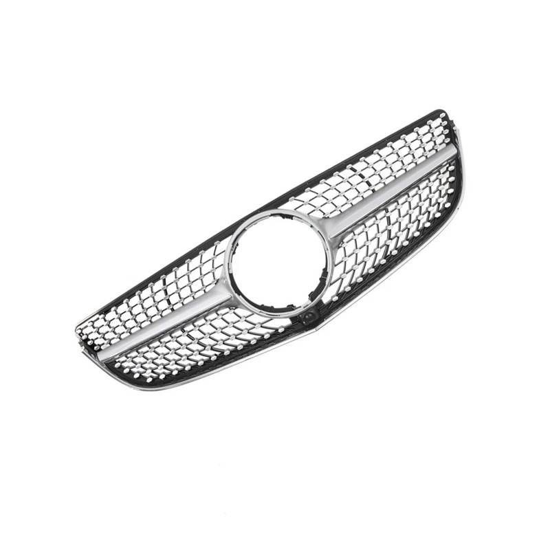 Front Kühlergrille Für Benz E-Klasse W207 E250 E400 E500 14-16 Chrom Black Diamonds Style Frontstoßstangengrill Obere Gitter Im Für GTR-Stil(Style C) von Wjwftcmk