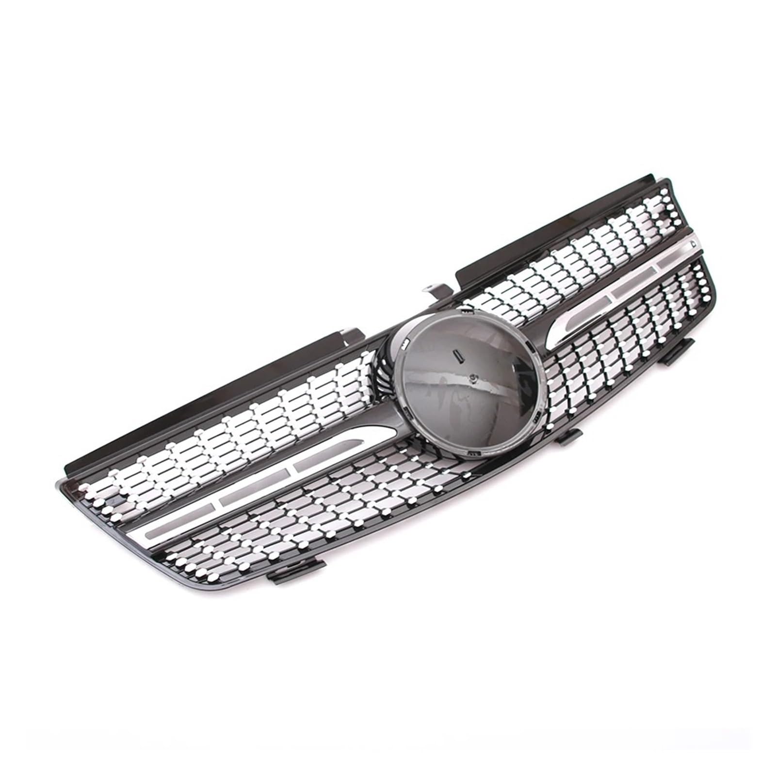 Front Kühlergrille Für GTR Style Front Renngrill Für Benz ML W164 05-08 ML320 ML350 ML500 Diamonds Style Stoßstangengitter(Style A) von Wjwftcmk
