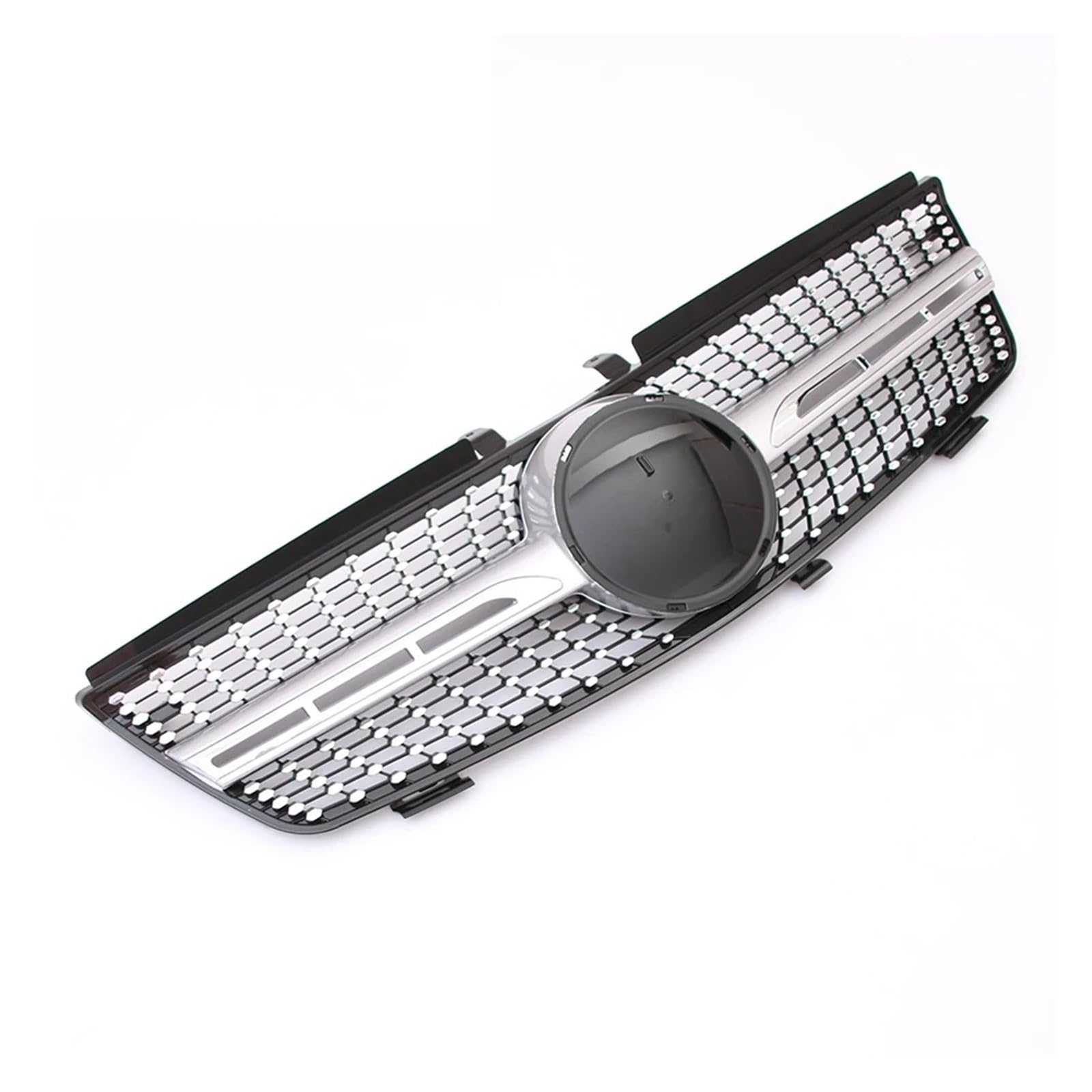 Front Kühlergrille Für GTR Style Front Renngrill Für Benz ML W164 05-08 ML320 ML350 ML500 Diamonds Style Stoßstangengitter(Style F) von Wjwftcmk
