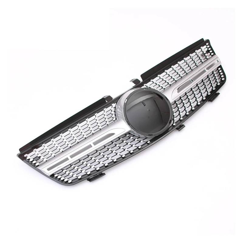 Front Kühlergrille Für GTR Style Front Renngrill Für Benz ML W164 05-08 ML320 ML350 ML500 Diamonds Style Stoßstangengitter(Style F) von Wjwftcmk