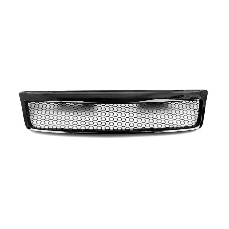 Front Kühlergrille Für Subaru Für Forester 2009 2010 2011 2012 2013 Kühlergrill Racing Grill Oberen Stoßfänger Haube Mesh Grid(Glossy Black) von Wjwftcmk