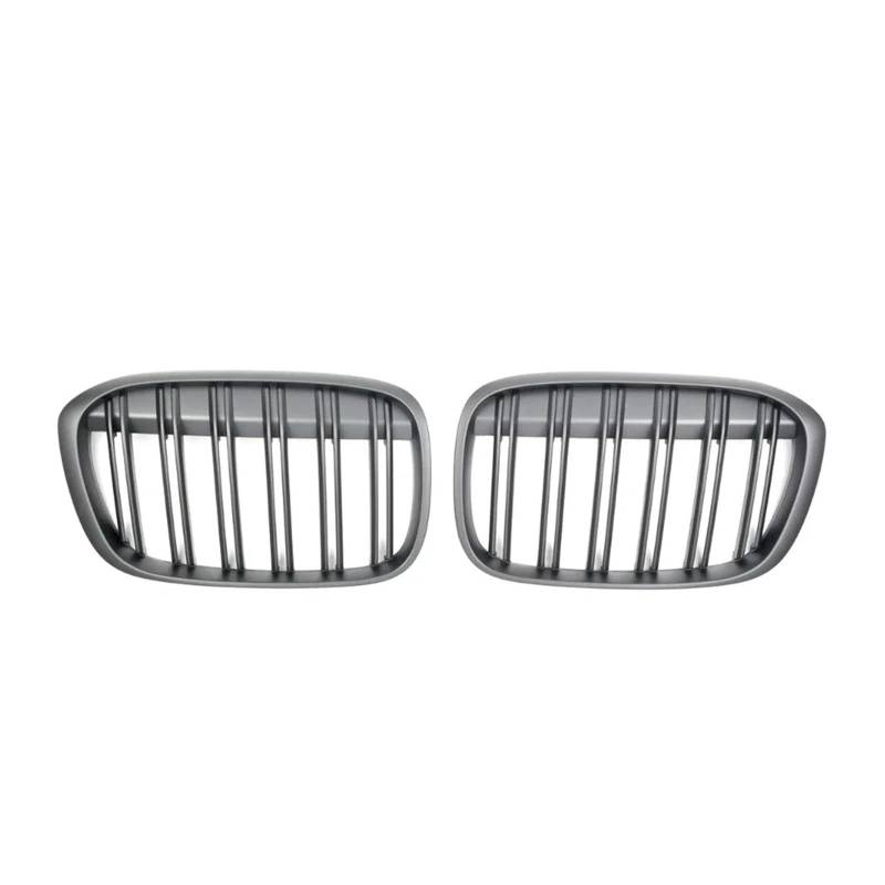Front Kühlergrille Glänzend Schwarze Diamanten-Stil Frontstoßstangen-Nierengitter Für X1 F48 F49 2016–2019 Obere Renngitter(Double-Matte Black) von Wjwftcmk