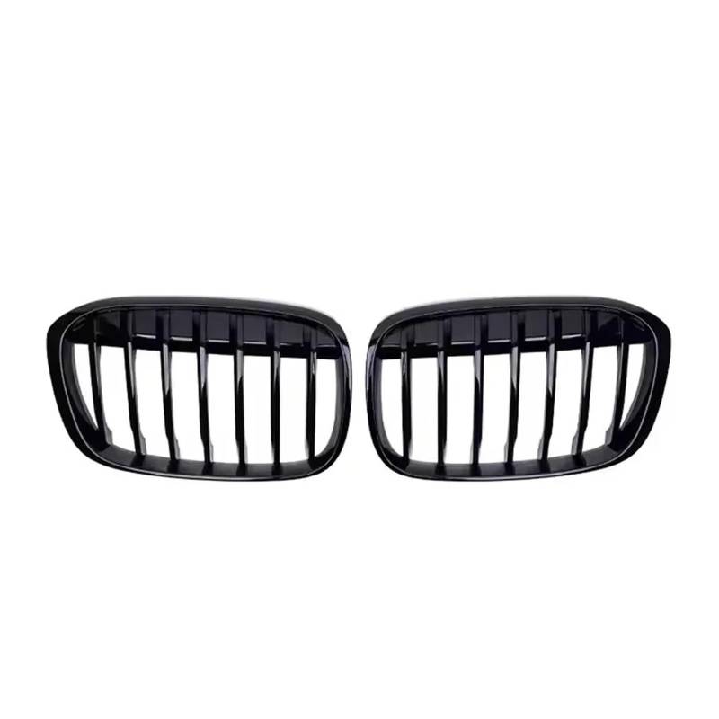 Front Kühlergrille Glänzend Schwarze Diamanten-Stil Frontstoßstangen-Nierengitter Für X1 F48 F49 2016–2019 Obere Renngitter(Single-Glossy Black) von Wjwftcmk