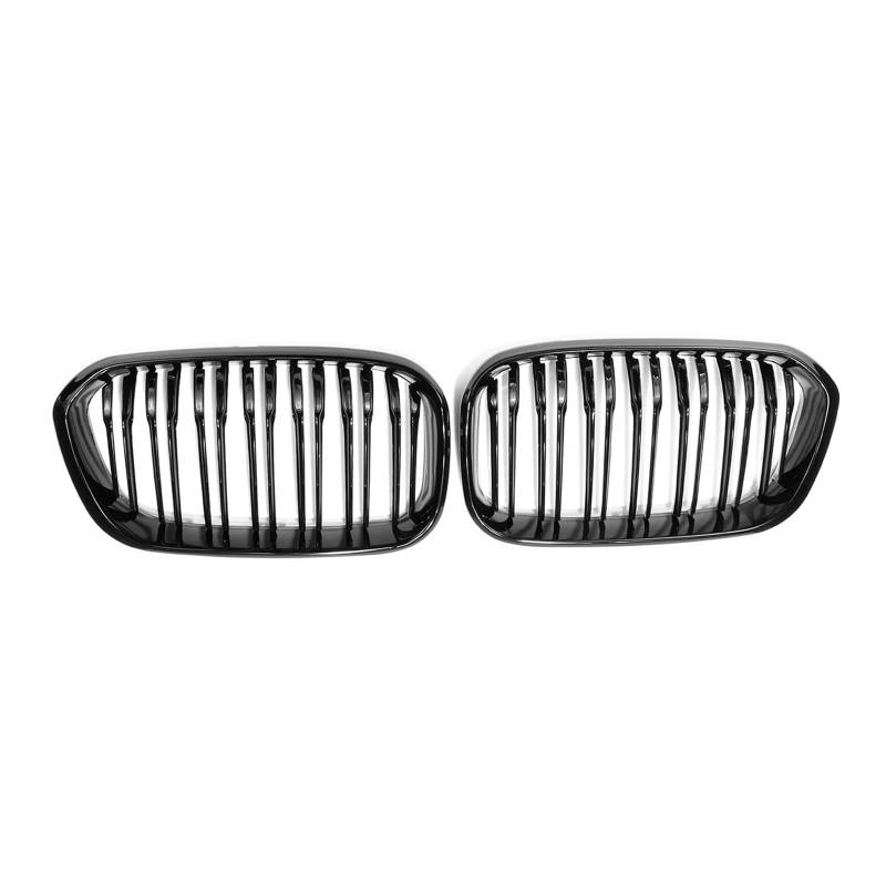 Front Kühlergrille Glänzendes Schwarz Ersatzgitter Auto-Frontnierengrill Renngrills Für F20 F21 118i 120i 125i 2015 2016 2017 von Wjwftcmk