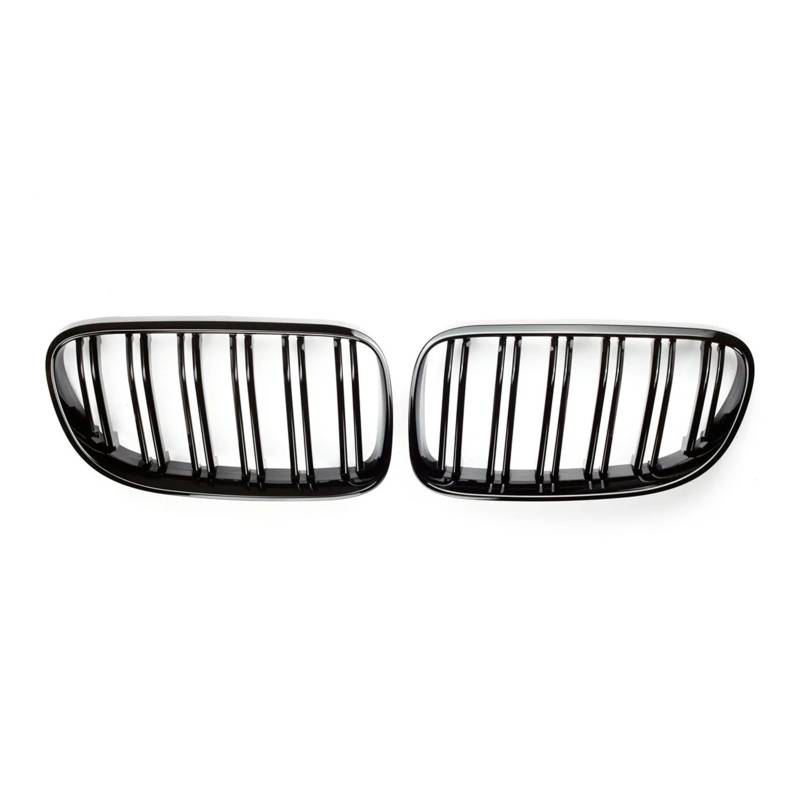 Front Kühlergrille Gloss Black Car Front Nieren Doppellamellengrill Für E92 E93 3er 328I 335I Coupé Für LCI 2010-2013 von Wjwftcmk