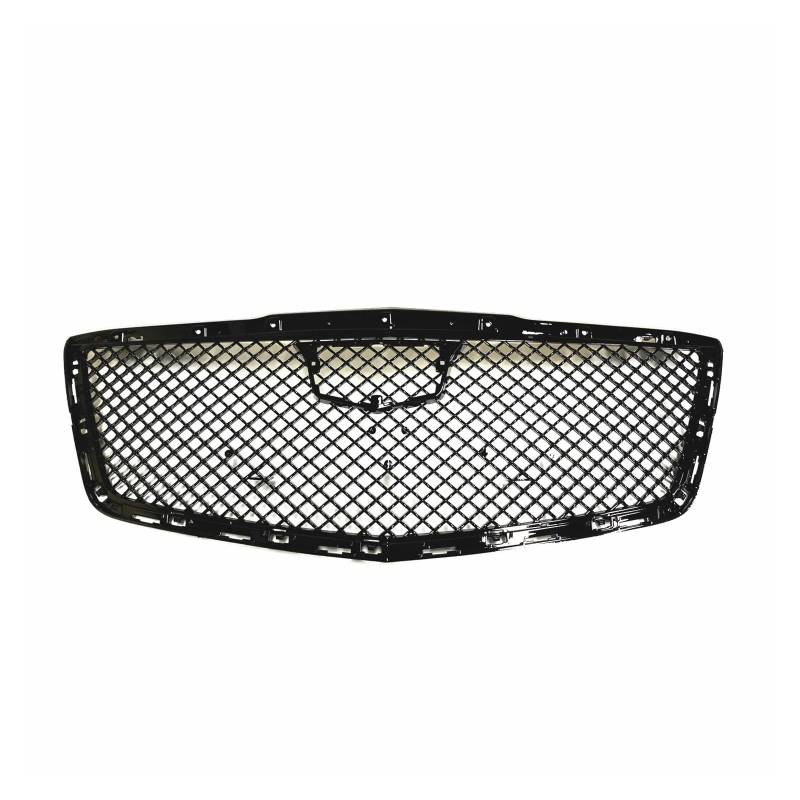 Front Kühlergrille Kühlergrill Für Cadillac Für Cts Limousine 4-Türer 2014 2015 2016 2017 2018 2019 Waben-Stil Auto Obere Stoßstange Haube Mesh Grill von Wjwftcmk