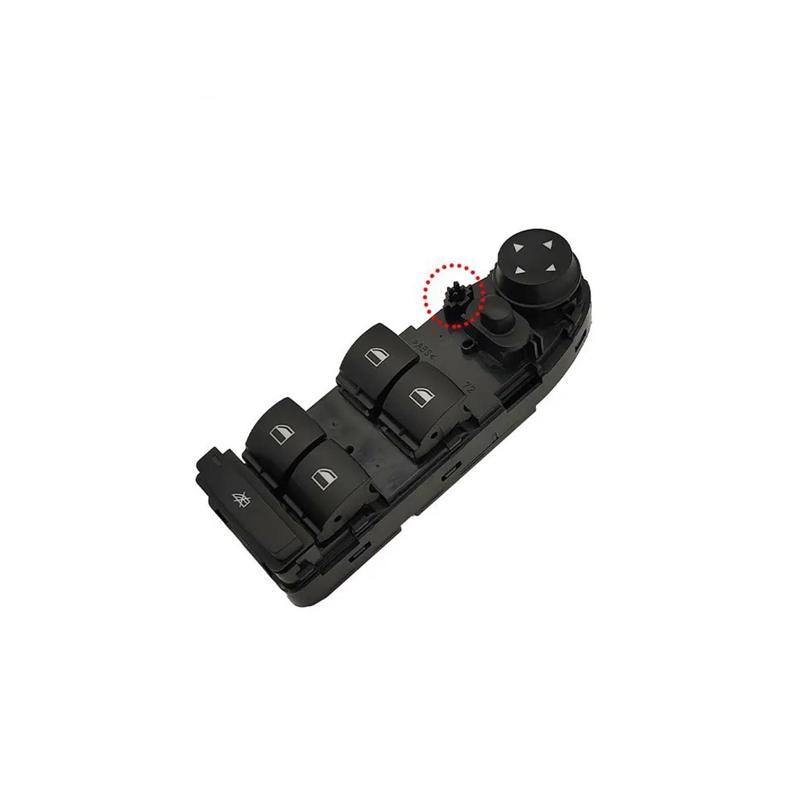 Für E84 Für X1 Auto Electric Power Master Fenster Schalter Zubehör Ersatz 61319216048 61319216049 Hauptschalterknopf für elektrische Fensterheber(Model A 61319216048) von Wjwftcmk