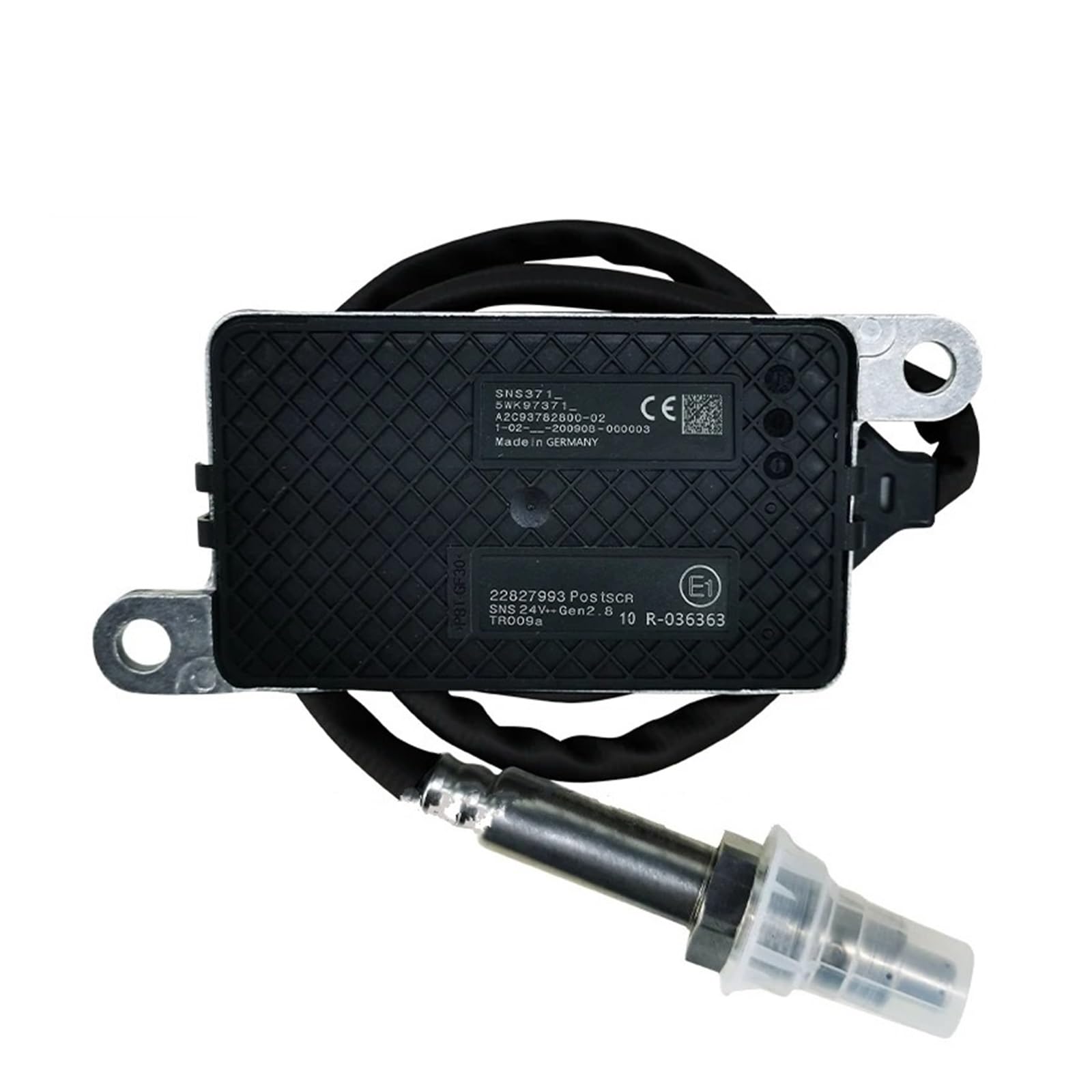 Nox-Sensor 5WK97371 5WK9 7371 22827993 A2C93782800 NOX Sensor Für Volvo FH FM FL Stickstoff Sauerstoff Sensor(5WK97371) von Wjwftcmk