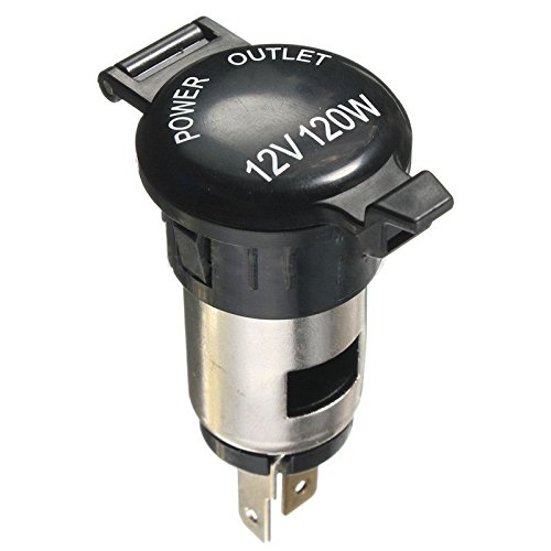 Wlauqueta 12 V Zigarettenanzünder-Steckdose, 120 W, für das Boot im Auto von Wlauqueta