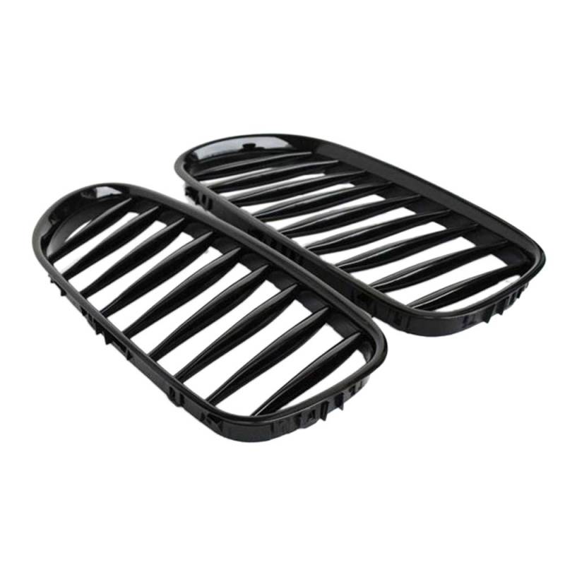 Wlauqueta E85 Kühlergrill, Ersatzniere für Z-Serie Z4/E85 2003–2008 (glänzendes Schwarz) von Wlauqueta