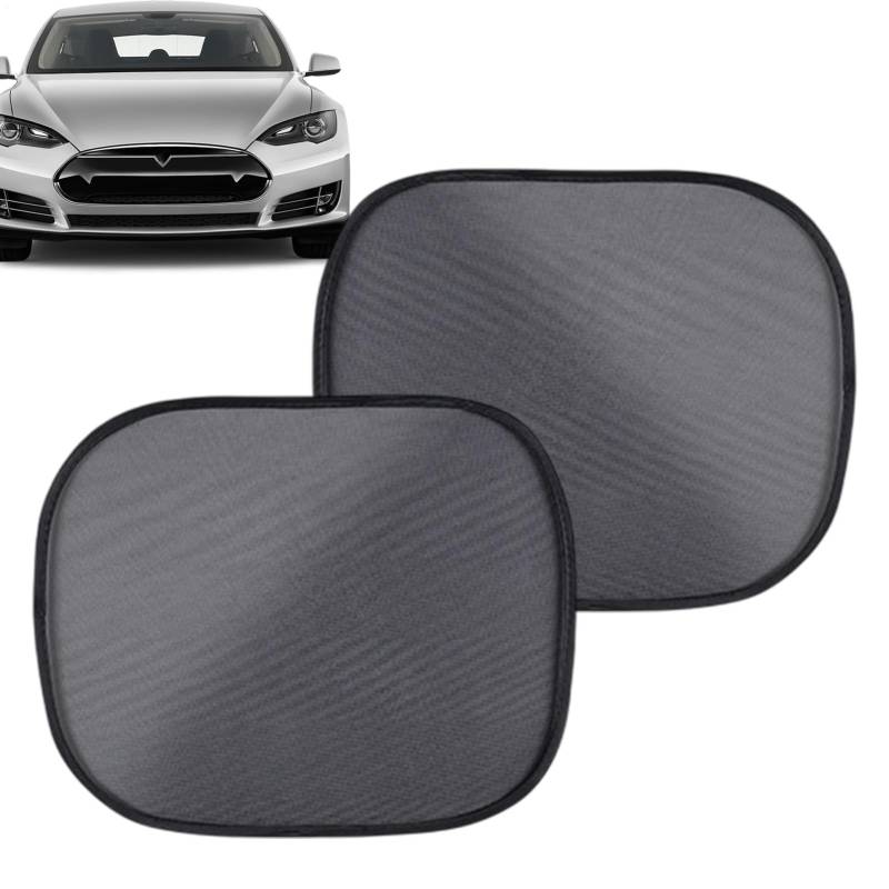 Wlikmjg Autoseitenscheiben-Sonnenschutz - Sonnenschutz-Set Für Autofenster (2er-Set) | Mesh-Hitzeschutzabdeckung, Autoaccessoires Für Transporter & Heckfenster von Wlikmjg