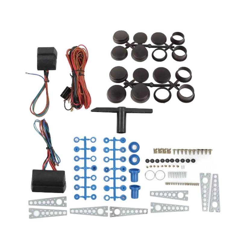 Elektrische Side Glasregler Fensterheber Für 2 Tür Pickup Truck Van SUV Power Fensterheber Kit Elektrische Power Fensterheber Schalter Conversion Kit von Wnfmjqe