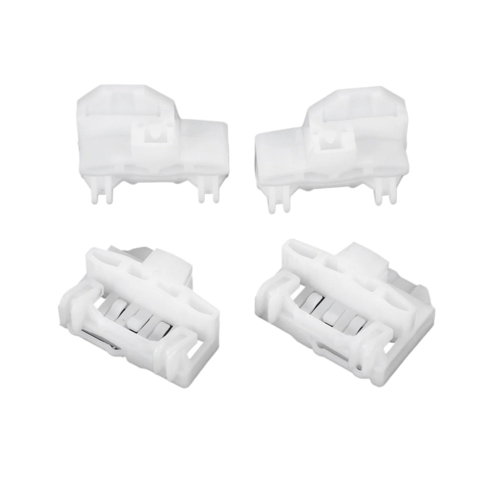 Elektrische Side Glasregler Fensterheber Für VW Für Passat 1996 – 2004 2005 4-teiliges Fensterheber-Reparaturset Befestigungsclip Vorne Links Und Rechts Fahrerseite (4- Und 5-türiges Modell) von Wnfmjqe
