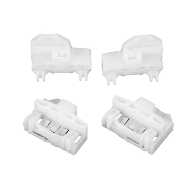 Elektrische Side Glasregler Fensterheber Für VW Für Passat 1996 – 2004 2005 4-teiliges Fensterheber-Reparaturset Befestigungsclip Vorne Links Und Rechts Fahrerseite (4- Und 5-türiges Modell) von Wnfmjqe