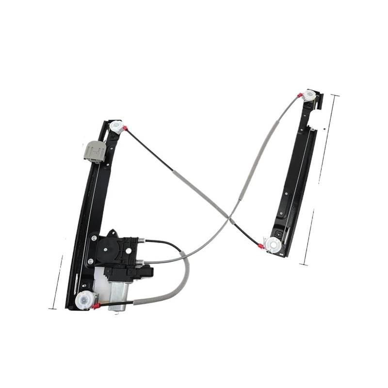 Elektrische Side Glasregler Fensterheber Zubehör Für Fensterheber Vorne, Links Und Rechts, Seitenheberbaugruppe Mit Fensterhebermotor Für Jaguar Für XF 2009 2010 2011 2012 2013 2014 2015(1 Pc Front L) von Wnfmjqe