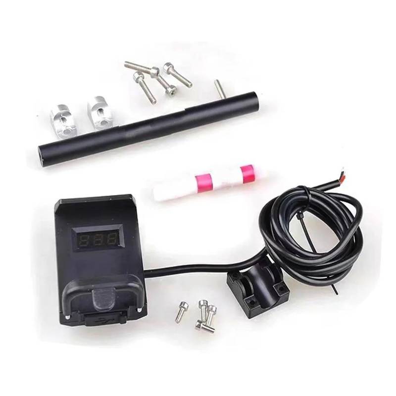 FÜR 650MT 650 MT MT650 MT650 Motorrad Stoßfest Mit Spannung Handy Halter USB GPS Navigation Halterung Handyhalterung Motorrad(1 Set.) von Wnfmjqe