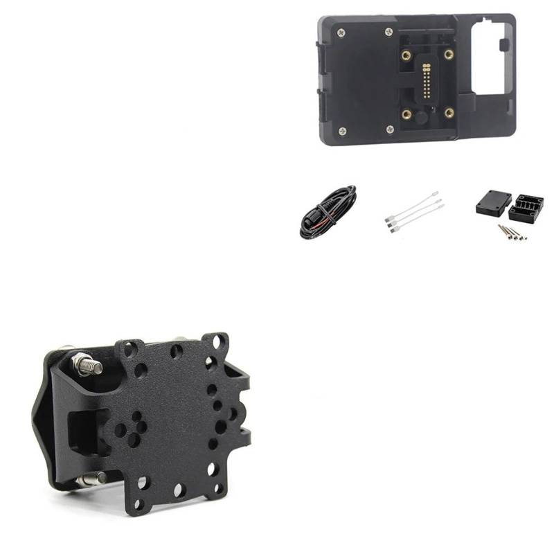 FÜR Aprilia FÜR Tuareg 660 Tuareg660 2022 Motorrad Telefon Drahtlose Und USB Lade GPS Navigation Platte Halterung Halter Stehen Handyhalterung Motorrad(Wireless and Stand) von Wnfmjqe