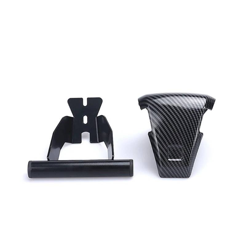 Für FORZA350 NSS 350 NSS350 2021 2022 2023 Motorrad 25mm Fahren Recorder GPS Telefon Navigation Halterung Halter Halterung Ständer Handyhalterung Motorrad(Kohlefaser) von Wnfmjqe