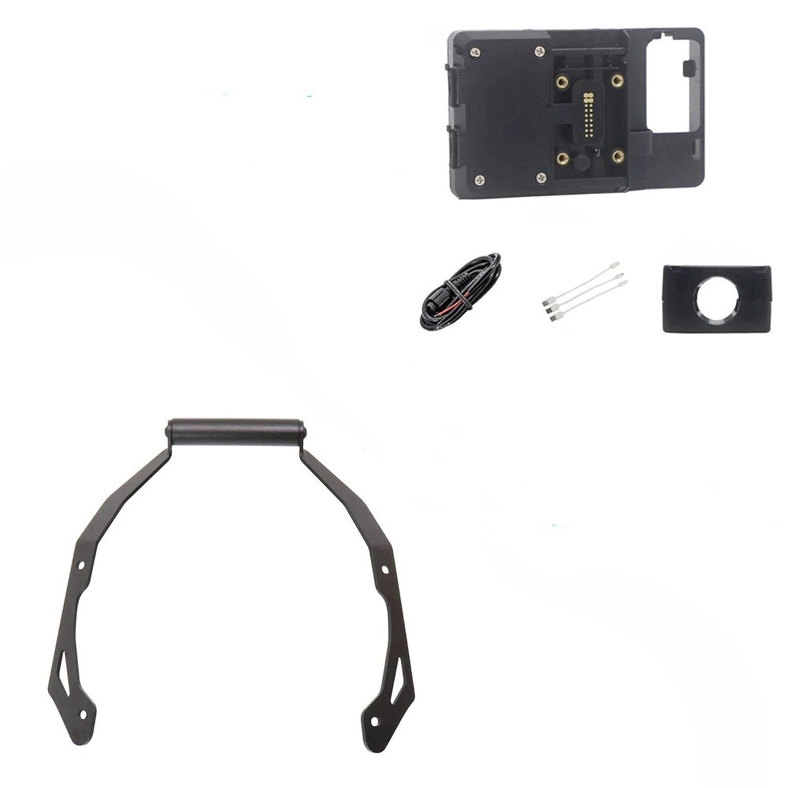 Für NC 750 X 750X NC750X 2021 Motorrad Telefon GPS Halterung Drahtlose Lade Windschutzscheibe 22mm Navigation Halterung Ständer Halter Handyhalterung Motorrad(22MM Wireless Stand) von Wnfmjqe