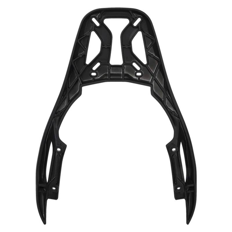 Motorrad-Heckgepäckträger Für FORZA350/NSS350 Motorrad-Gepäckträger Aus Aluminiumlegierung, Fester Sitz-Heckträger, Hintere Top-Box-Halterung(Schwarz) von Wnfmjqe
