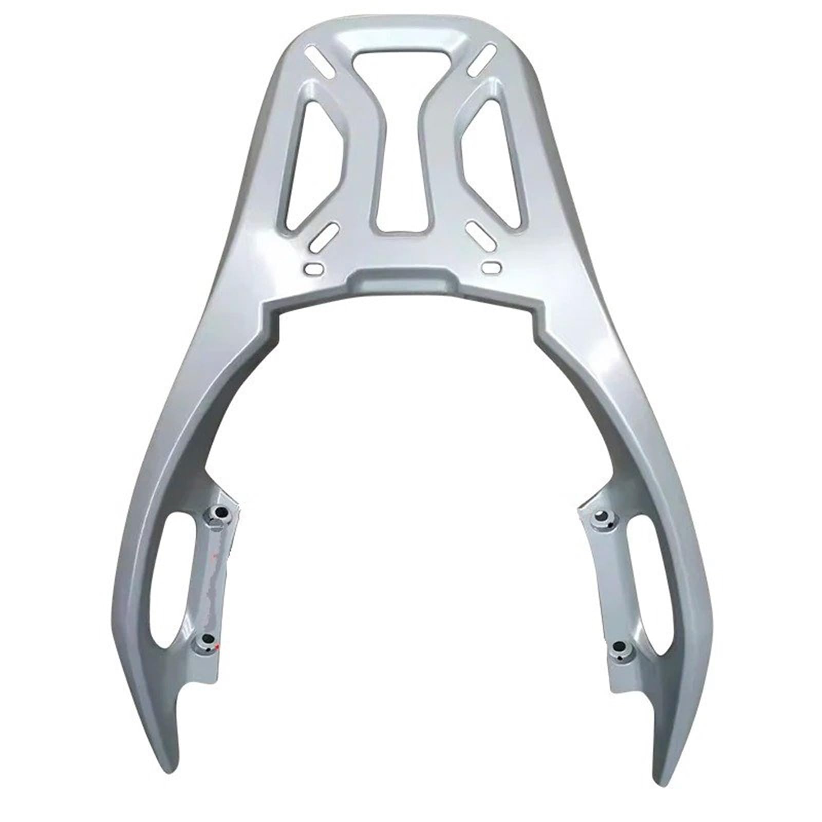 Motorrad-Heckgepäckträger Für FORZA350/NSS350 Motorrad-Gepäckträger Aus Aluminiumlegierung, Fester Sitz-Heckträger, Hintere Top-Box-Halterung(Silber) von Wnfmjqe