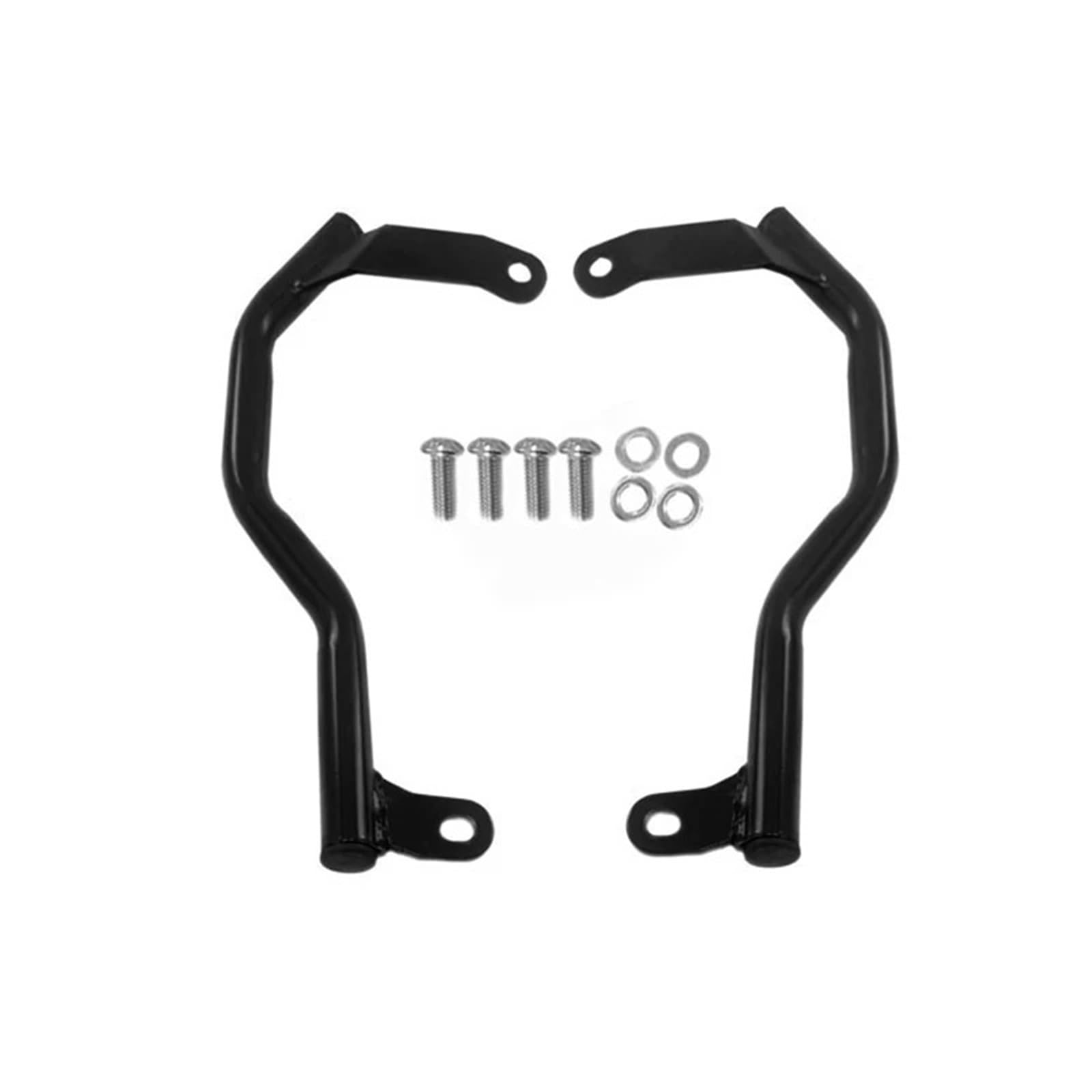 Motorrad-Heckgepäckträger Motorrad Zubehör Hinten Passagier Haltegriffe Sitz Armlehne Gepäck Rack Für CFMOTO 450MT 450-MT 450 MT(Schwarz) von Wnfmjqe