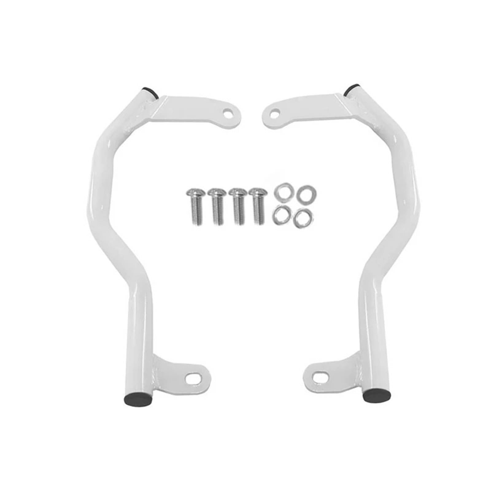 Motorrad-Heckgepäckträger Motorrad Zubehör Hinten Passagier Haltegriffe Sitz Armlehne Gepäck Rack Für CFMOTO 450MT 450-MT 450 MT(Weiß) von Wnfmjqe