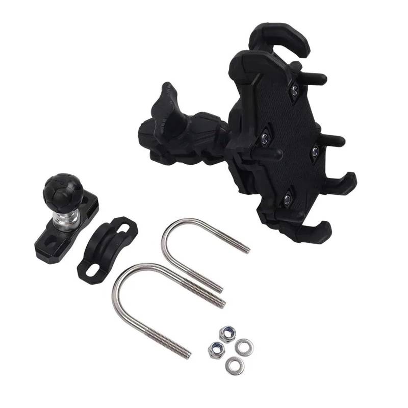 Motorrad SMART GPS Navigation Platte Halterung Lenker Adapter Telefon Halter Für Benelli Für TRK702 TRK 702 X TRK702X 2022 2023 2024 Handyhalterung Motorrad(B Only Phone Holder) von Wnfmjqe