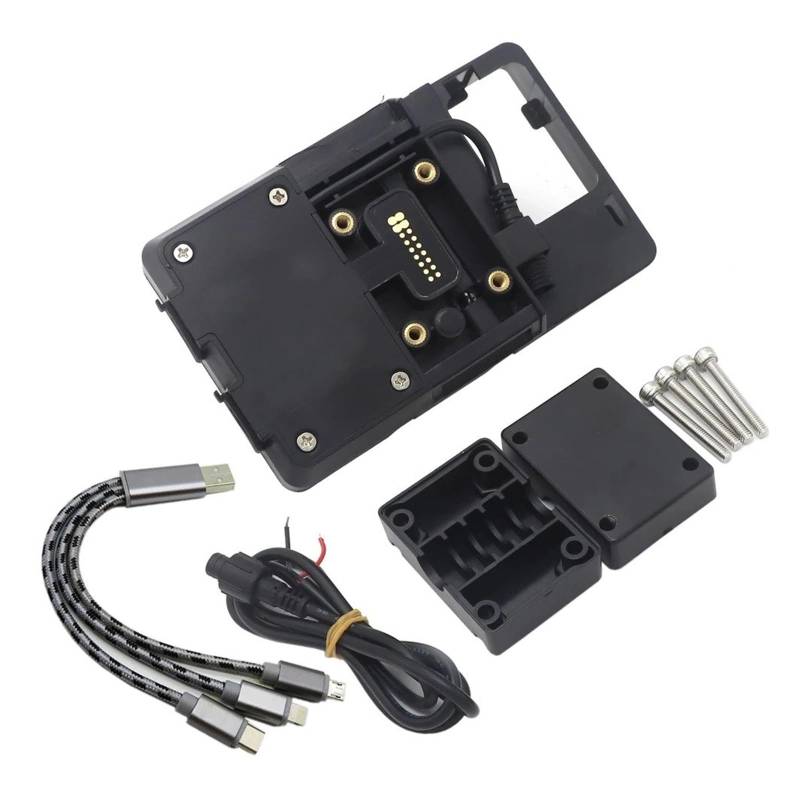 Motorrad Vorne Telefon Ständer Halter Smartphone Telefon GPS Navigation Platte Halterung Für XMAX300 XMAX250 XMAX125 XMAX400 Handyhalterung Motorrad(B) von Wnfmjqe