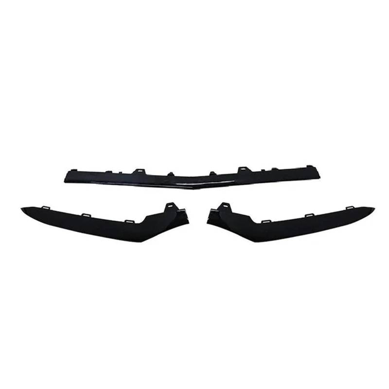 Stoßstange vorne 3 Teil/Satz Für Benz W212 E200 E250 E300 E350 2014 2015 2016 (Sport Molle) Auto Vorren Stoßfänger Lip Spoiler Splitter Autoteile Frontspoiler(Schwarz) von Wnfmjqe