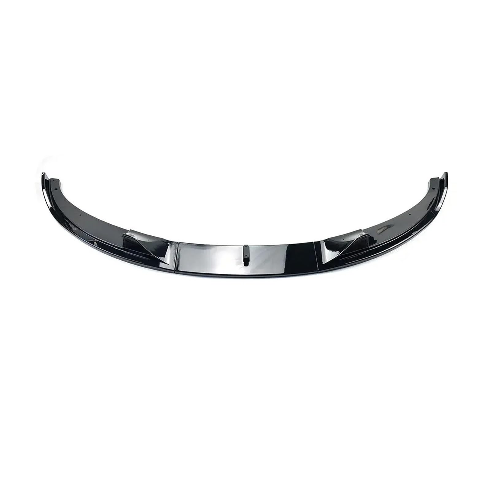Stoßstange vorne 3-teiliger Frontspoiler-Diffusor-Spoiler Für E60 E61 Für M5 2005 2006 2007 2008 2009 2010 Glänzend Schwarzer Carbonfaser-Stil Autoteile Frontspoiler(Glossy Black) von Wnfmjqe