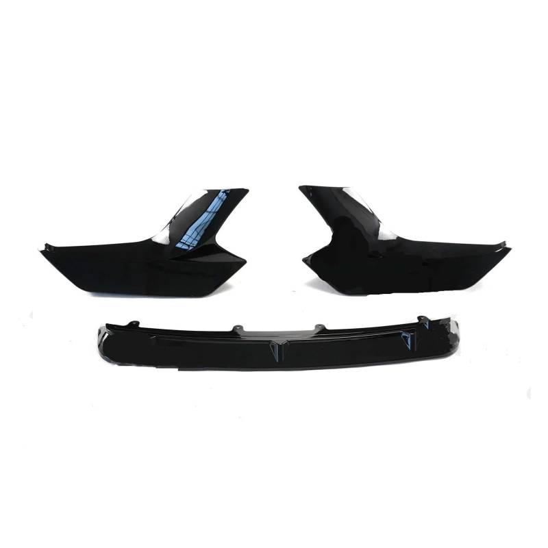 Stoßstange vorne Frontschürze Lip Autozubehör Spoiler Splitter Body Kit Glänzend Schwarz Für F87 Für M2 Competition 2016 2017 2018 2019 2020 Autoteile Frontspoiler(Glossy Black) von Wnfmjqe