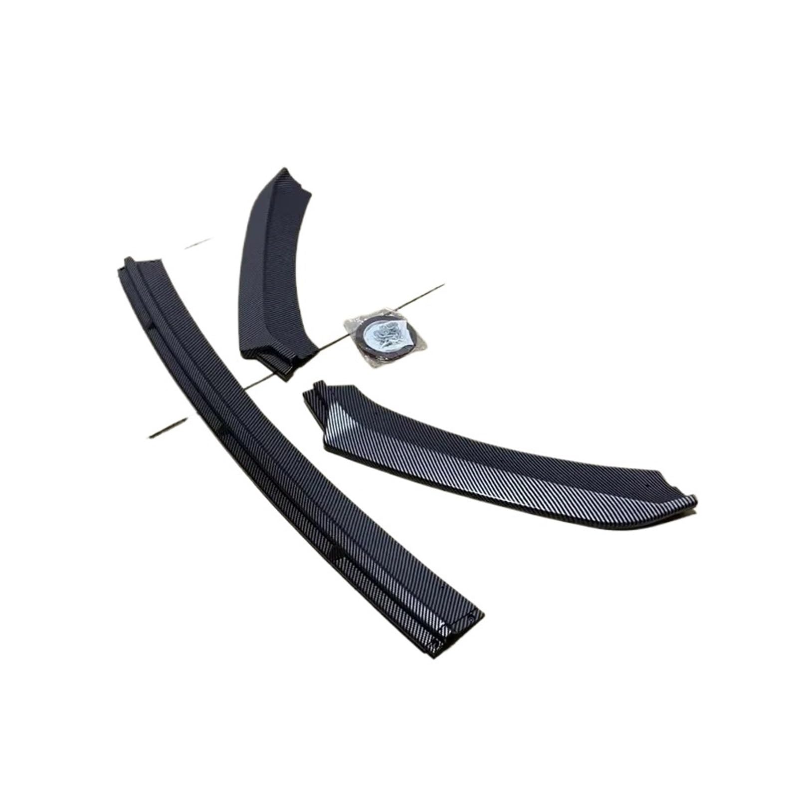 Stoßstange vorne Frontspoiler-Diffusorlippe Unterer Splitterschutz Karosserie-Kit Schwarz Glänzend Für Seat Für Leon 3 MK3 MK3.5 5F Für TDI Für TSI ST 2012 – 2018 2019 Autoteile Frontspoiler(Carbon Lo Stoßstange vorne Frontspoiler-Diffusorlippe Unterer Splitterschutz Karosserie-Kit Schwarz Glänzend Für Seat Für Leon 3 MK3 MK3.5 5F Für TDI Für TSI ST 2012 – 2018 2019 Autoteile Frontspoiler(Carbon Lo von Wnfmjqe