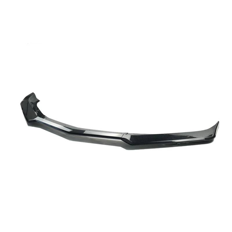 Stoßstange vorne Frontstoßstange Lip Splitter Spoiler Diffusor Carbon Look Glänzend Schwarz Für Chevy Für Camaro Für SS LS LT RS 2016-2019 2020 2021 2022 2023 2024 Autoteile Frontspoiler(Kohlefaser- von Wnfmjqe