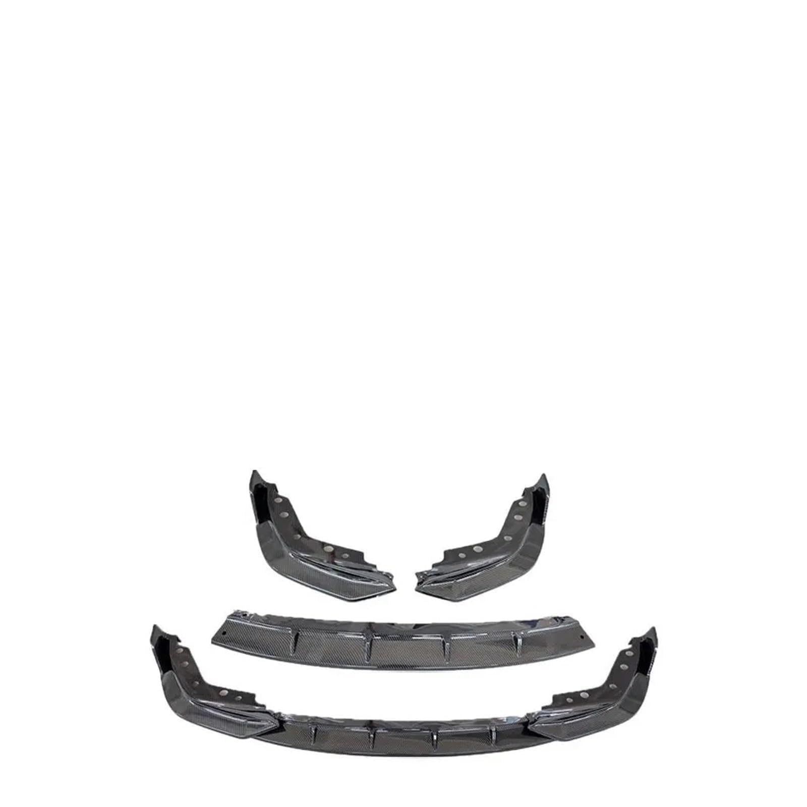 Stoßstange vorne Für 3er G20 G21 G28 320i 330i M340i 2019 2020 2021 2022 Pack Frontschürze Lippe Spoiler Splitter Diffusor Abdeckung Canards Tuning Autoteile Frontspoiler(Carbon Look) von Wnfmjqe