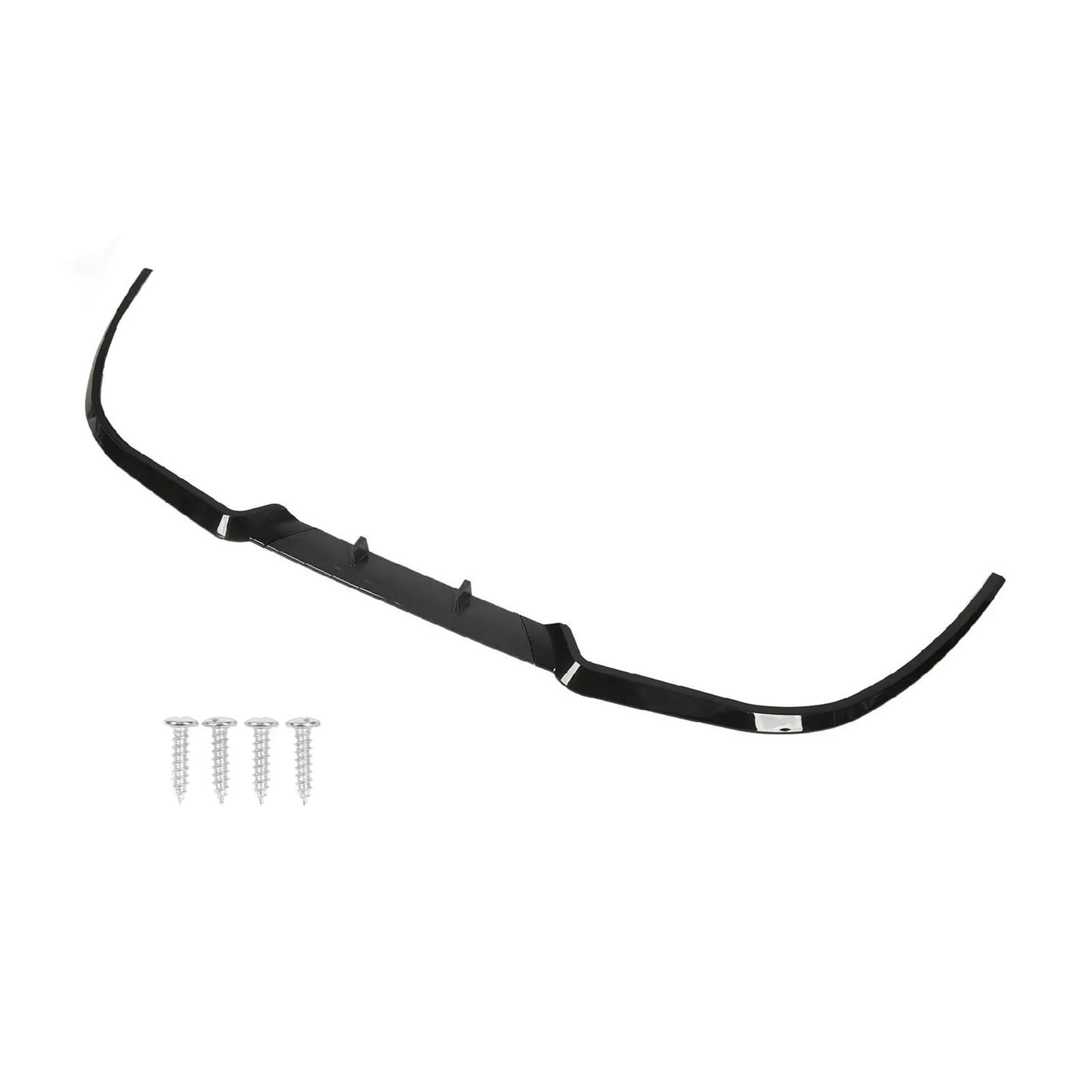 Stoßstange vorne Für Accord 114cm Ersatz Front Lip Spoiler Front Stoßstange Lip Schlagfest Front Stoßstange Lip Autoteile Frontspoiler(Schwarz) von Wnfmjqe