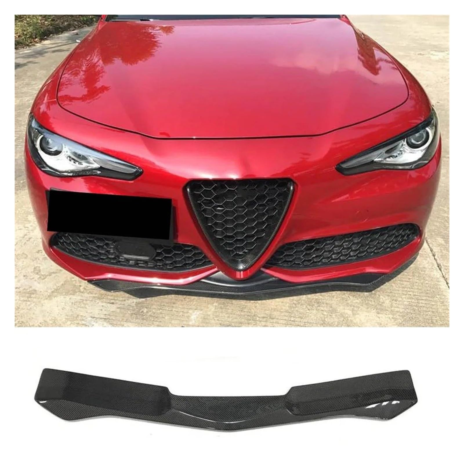 Stoßstange vorne Für Alfa Für Romeo Für Giulia Basislimousine/Sport 4-Türer 2015-2018 2019 2020 Carbonfaser-Auto-Frontstoßstangenlippe Kinnsplitter Schürze Cupwings Autoteile Frontspoiler(for Sport) Stoßstange vorne Für Alfa Für Romeo Für Giulia Basislimousine/Sport 4-Türer 2015-2018 2019 2020 Carbonfaser-Auto-Frontstoßstangenlippe Kinnsplitter Schürze Cupwings Autoteile Frontspoiler(for Sport) von Wnfmjqe